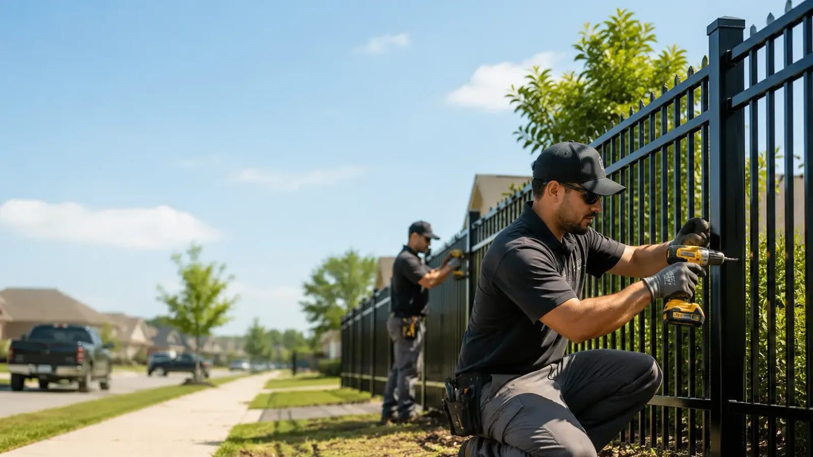 Metal Fence Installation in Three Rivers, MI
